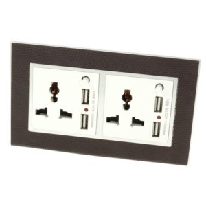 Multi Plug USB Leather