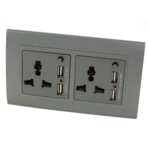 Multi Plug USB Plastic
