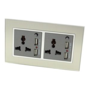 Multi Plug USB Metal
