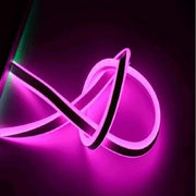 I LumoS 8x16mm PINK Flexible IP65 Dimmable Double Sided LED Neon Strip Light 12V DC 9W/m - Planet Neon