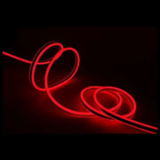 I LumoS 8x16mm RED Flexible IP65 Dimmable Double Sided LED Neon Strip Light 12V DC 9W/m - Planet Neon