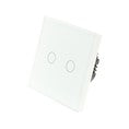 Spare I LumoS Single White Glass Panel Fascia