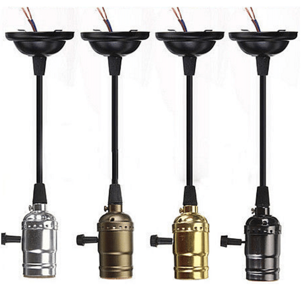 Titus Pearl Black Ceiling Hanging Light